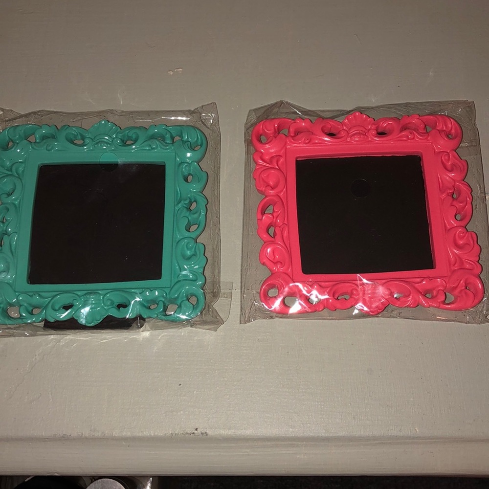 Mini chalk board picture frames
